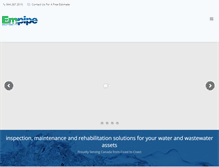 Tablet Screenshot of empipe.ca